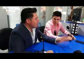 BANDA MS en cabina con La Güera Y El Callado "El Chou"